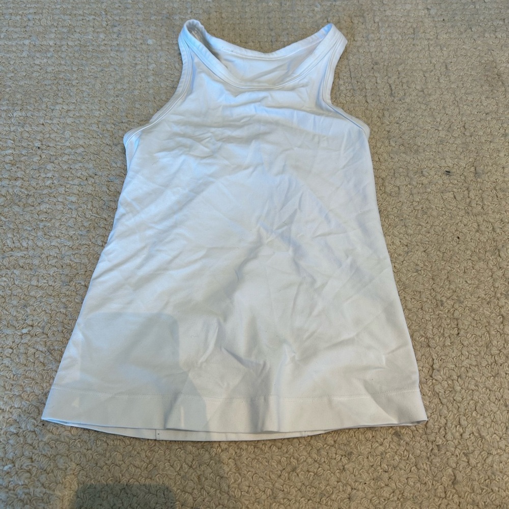 Lululemon White Tank Top